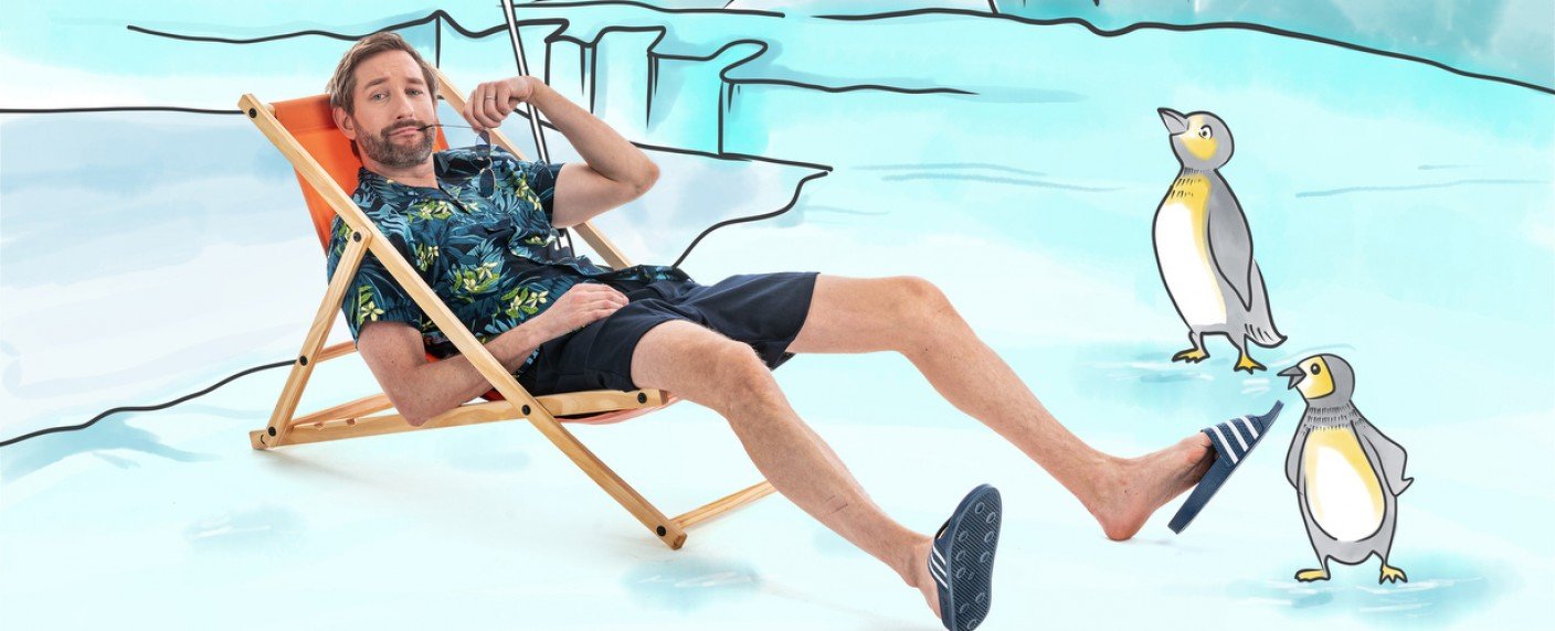 Daniel Boschmann moderiert Show, in der alles auf den Kopf gestellt wird