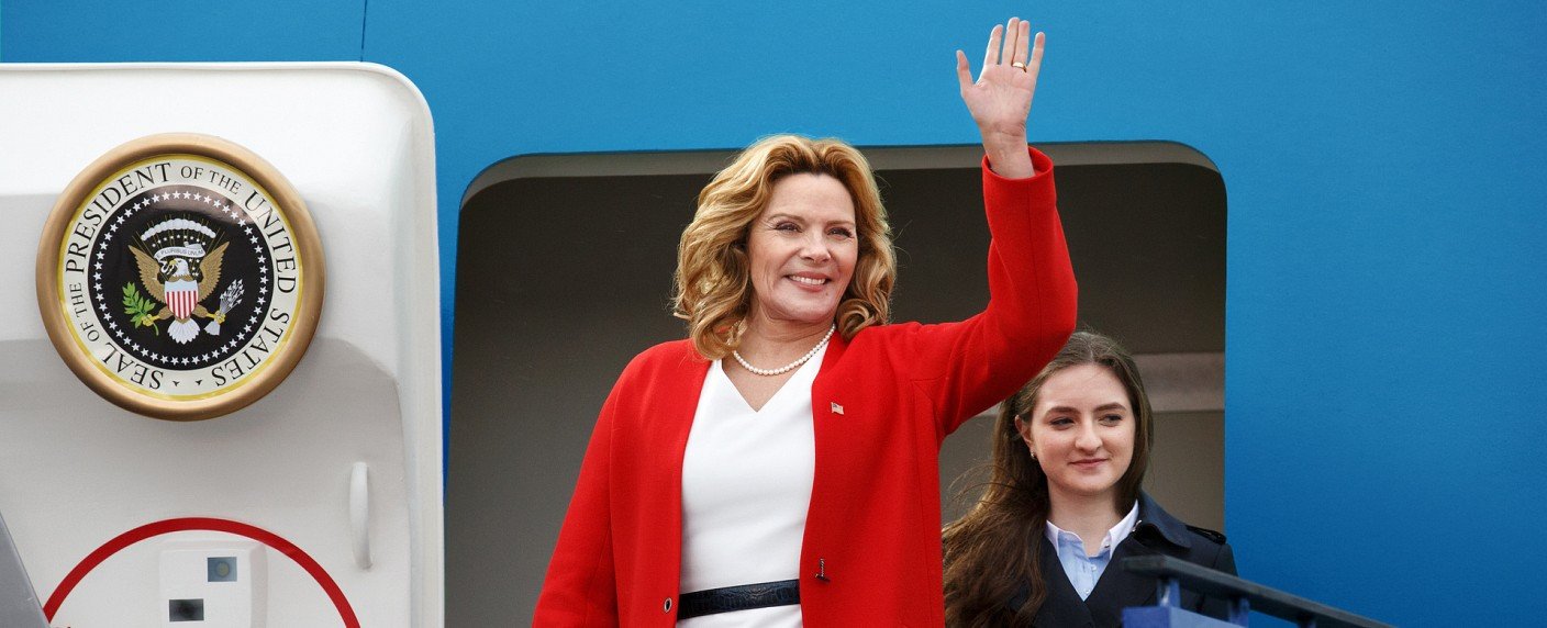 Kim Cattrall als amerikanische Präsidentin