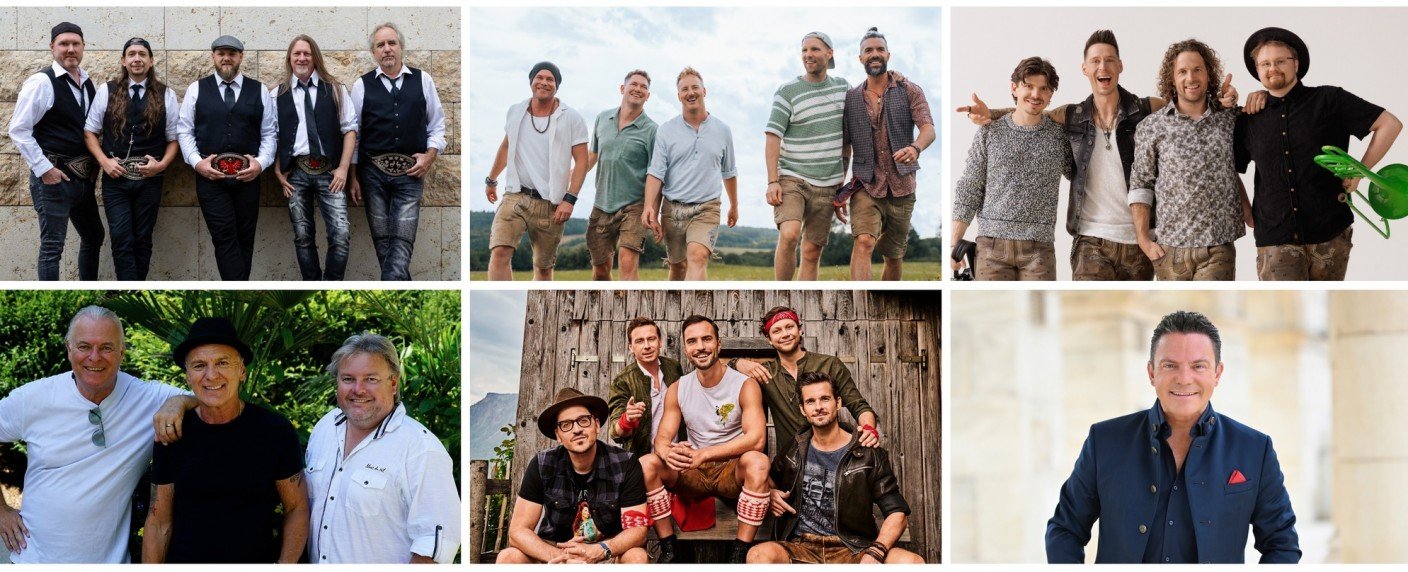 Von voXXclub über Antonia aus Tirol bis Die jungen Zillertaler