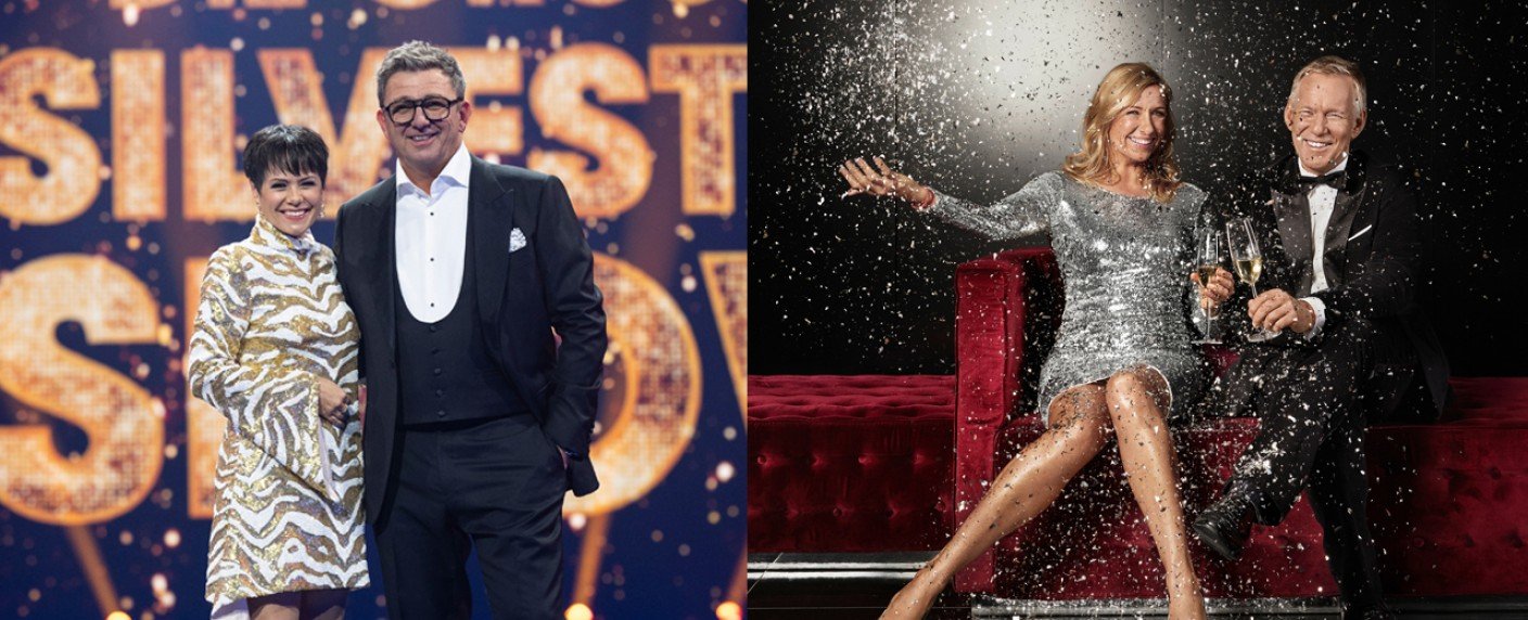 Auch "Dinner for One"-Version von Joko & Klaas und Silvester-"Chart Show" punkten