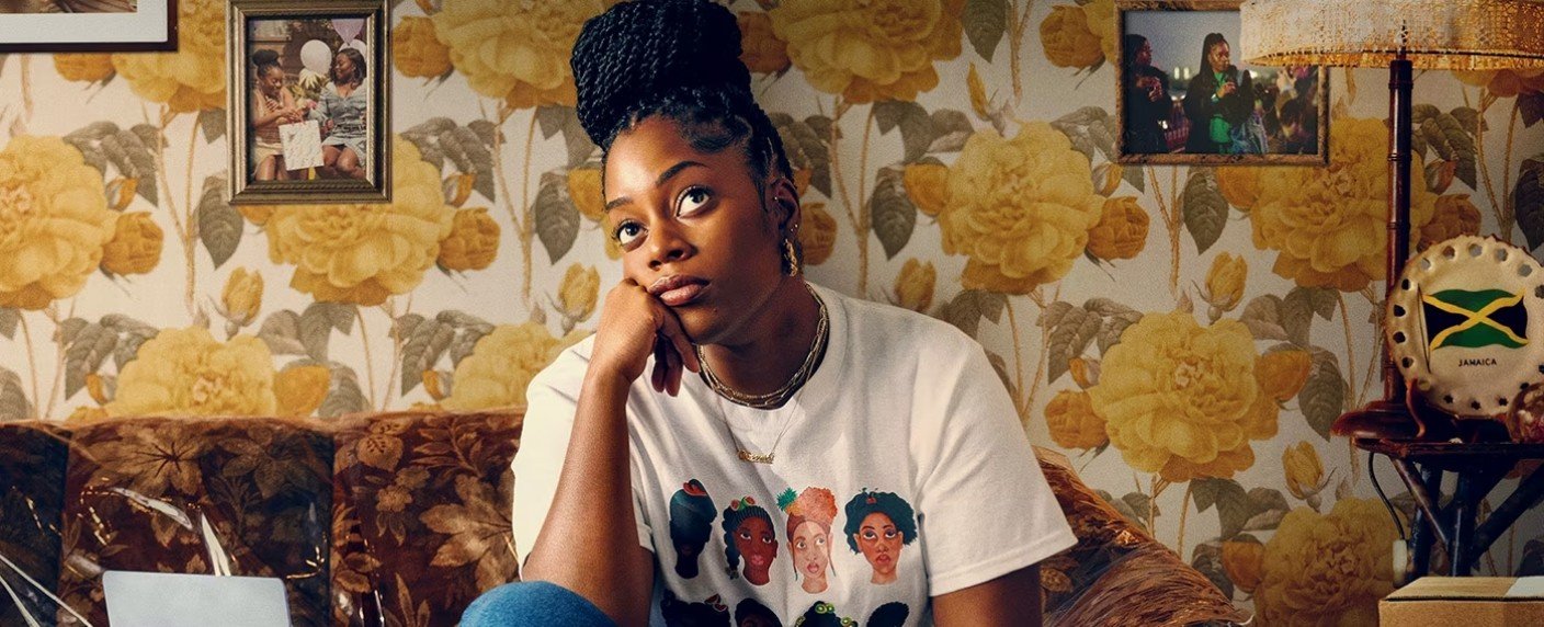 Protagonistin mit jamaikanischen Wurzeln in London