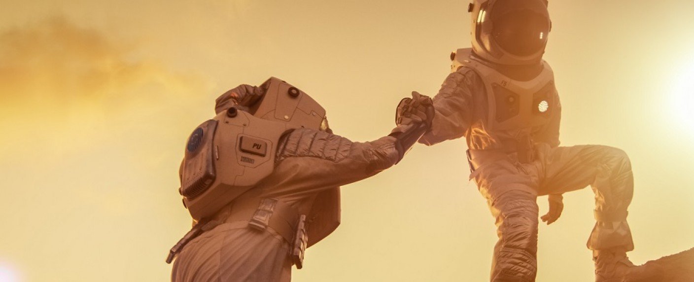 Dramaserie als Reise zum Mond in Arbeit