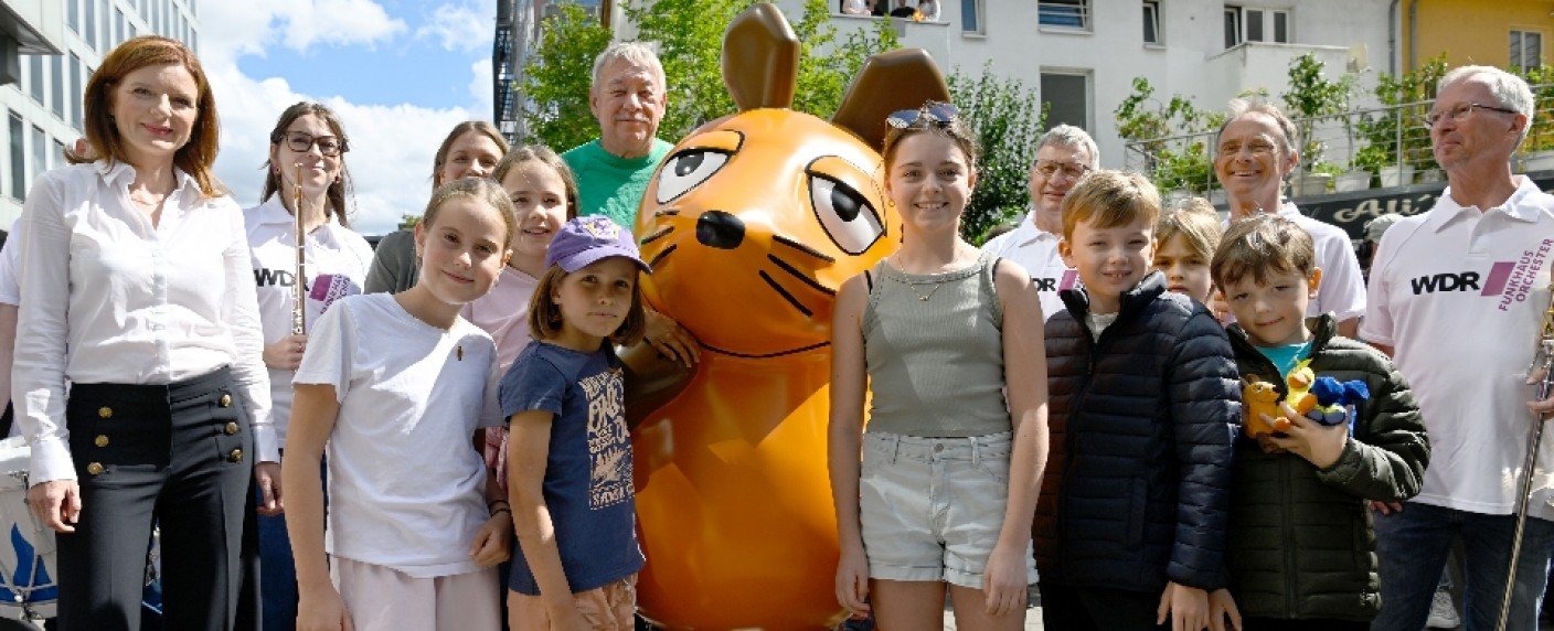 Maus-Statue wurde in Kur repariert