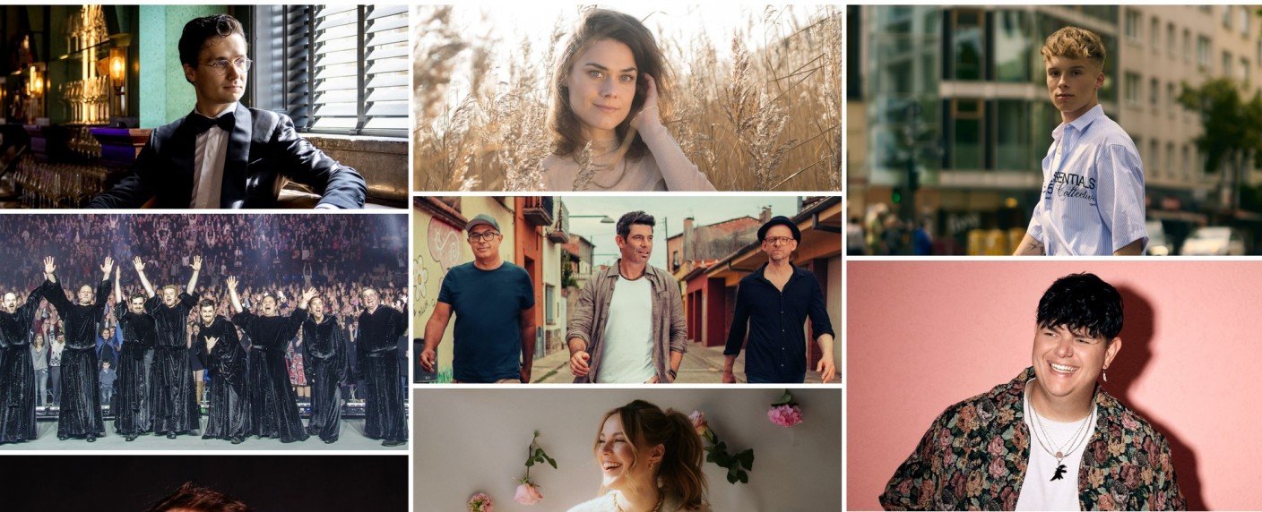 Iggi Kelly, Nathan Evans, Isaak und Marquess in der Völklinger Hütte