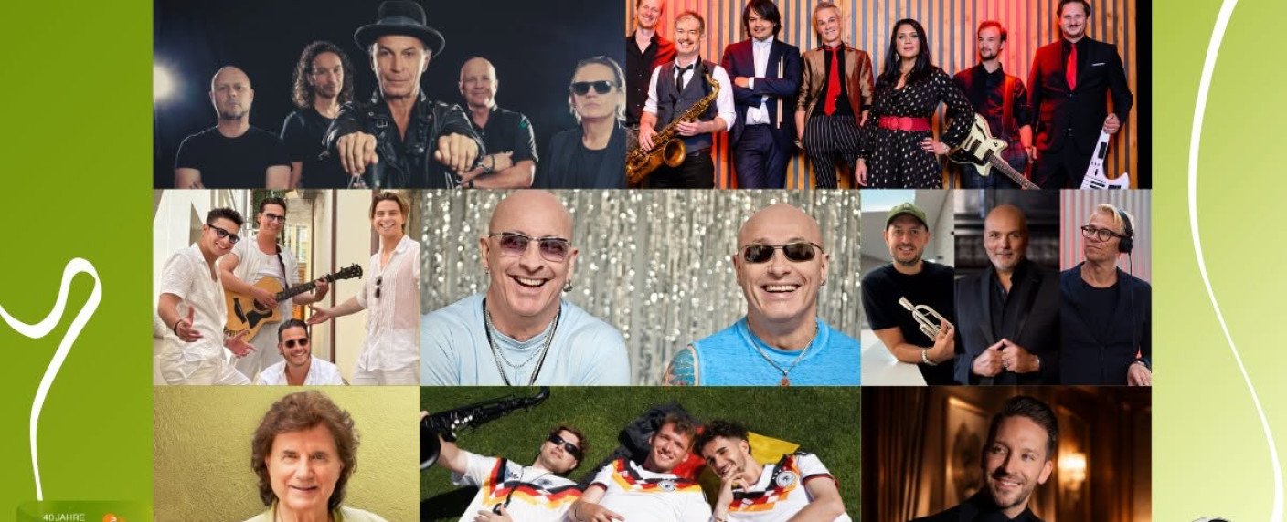 Right Said Fred, Hermes House Band, Brings, Olaf der Flipper und mehr Right Said Fred, Hermes House Band, Brings, Olaf der Flipper und mehr