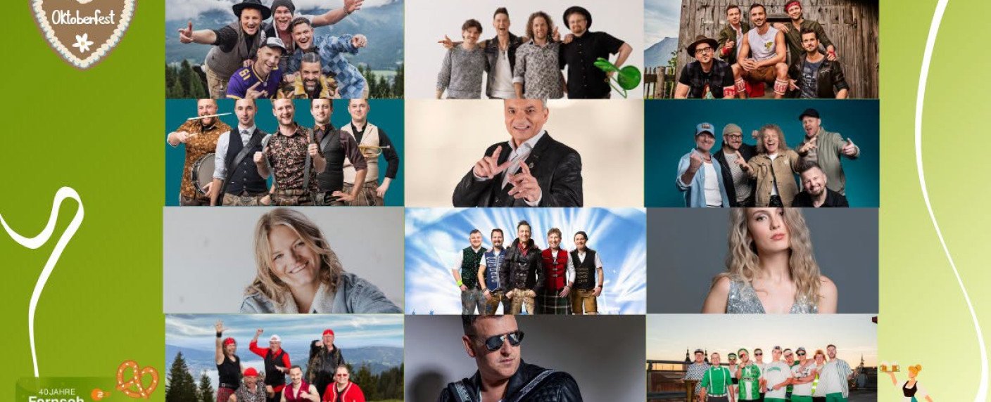 voXXclub, Die Draufgänger, Mountain Crew, Marc Pircher und viele mehr voXXclub, Die Draufgänger, Mountain Crew, Marc Pircher und viele mehr