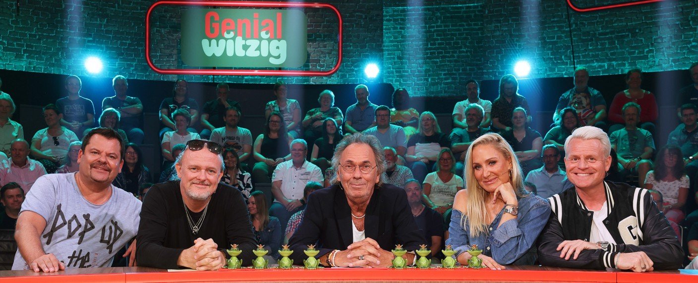Comedians kämpfen um den Witzefrosch