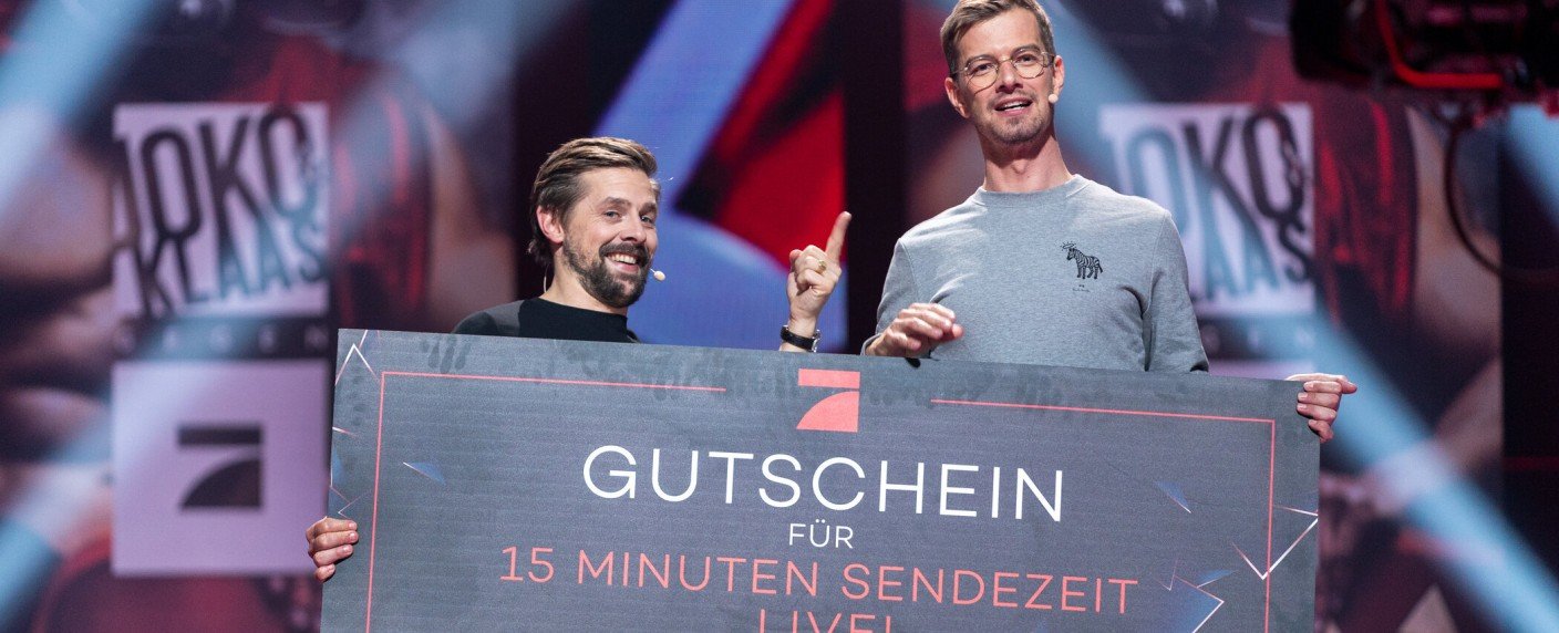 ProSieben distanziert sich wie üblich von den 15 Minuten Sendezeit