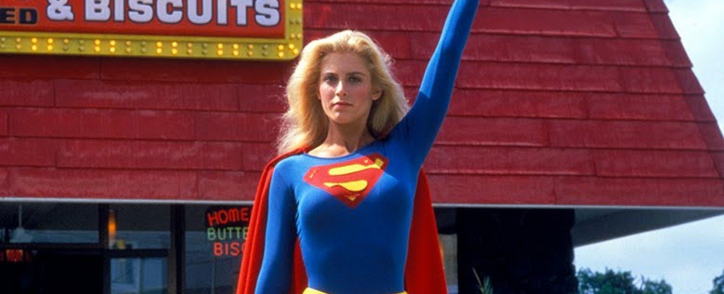 Film-Supergirl und Ex-Superman in Geheimrollen