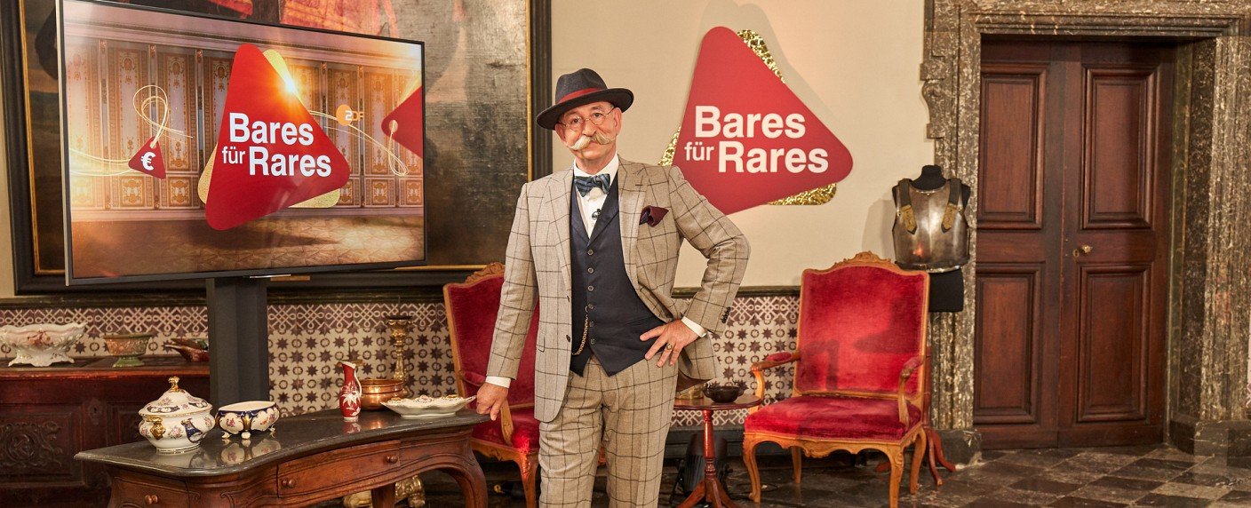 Horst Lichter lädt zum Trödeln auf Schloss Schwerin