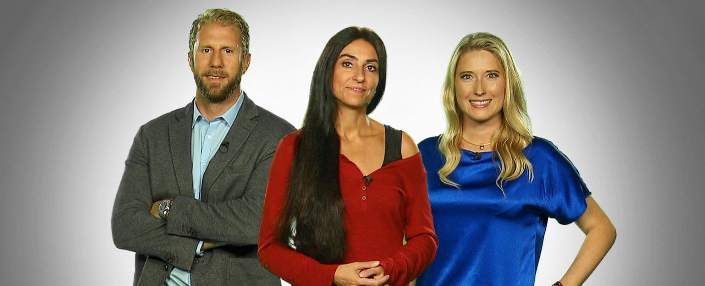 Katia Saalfrank, Christopher Posch und Lencke Steiner in neuer Scripted Reality