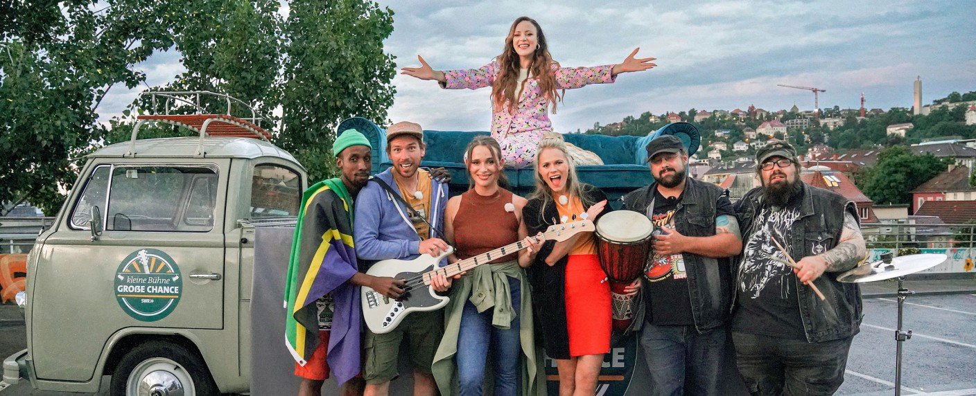 "Kleine Bühne, große Chance" im Sendegebiet