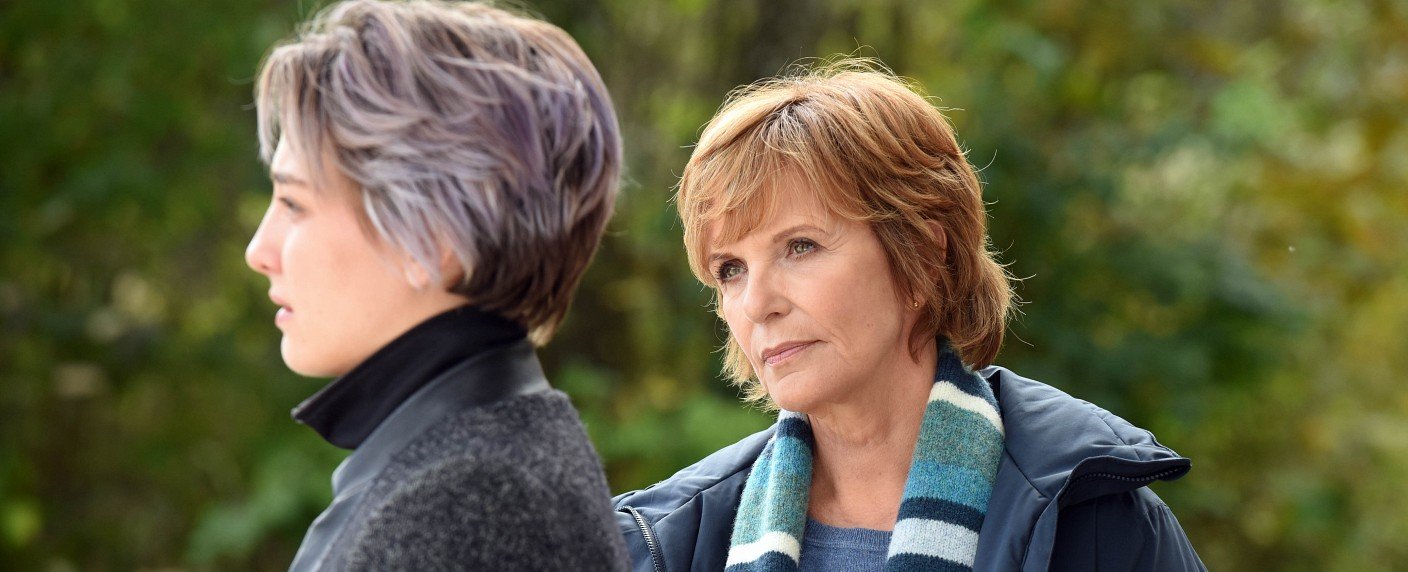 Ulrike Kriener steht für "Polly" und "Phantome" vor der Kamera