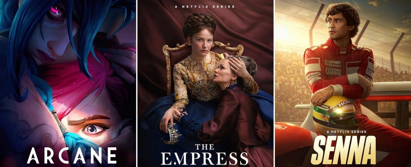 "Die Kaiserin", "Arcane" und Miniserie "Senna"