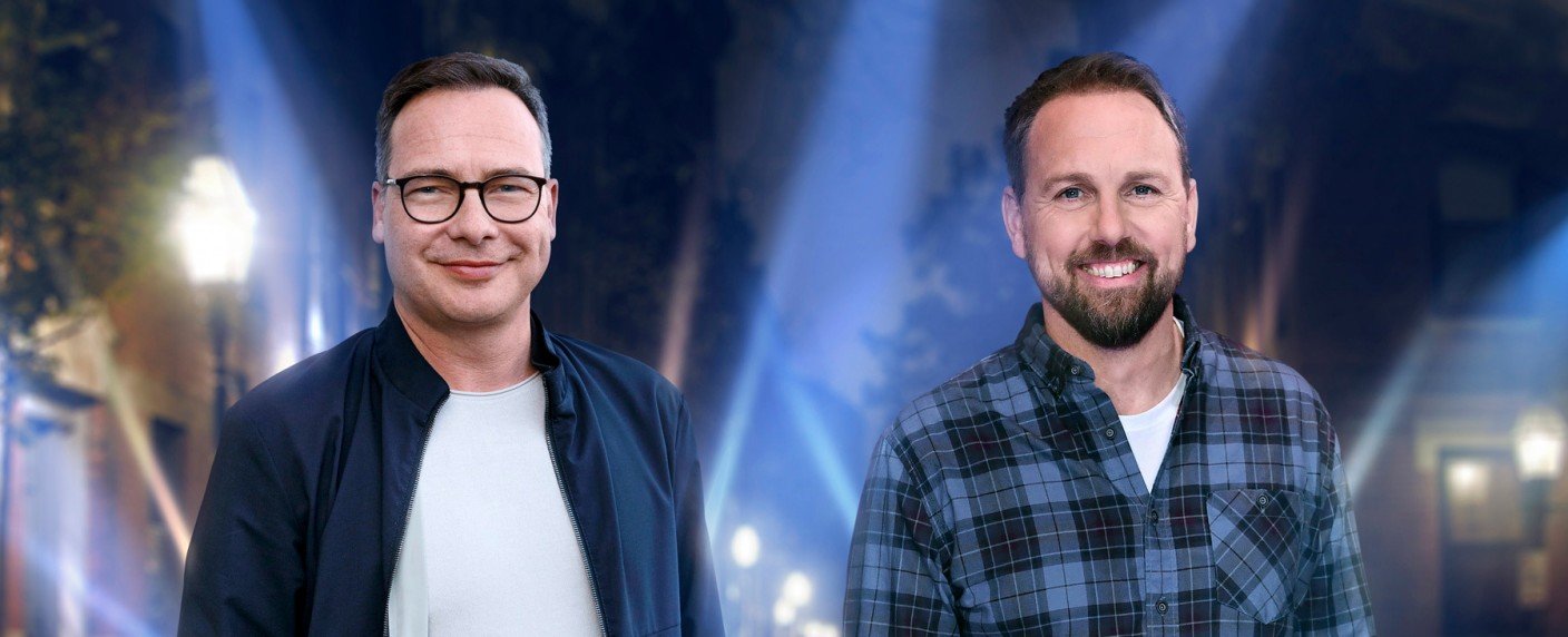 Moderatoren stehen erstmals gemeinsam vor der Kamera