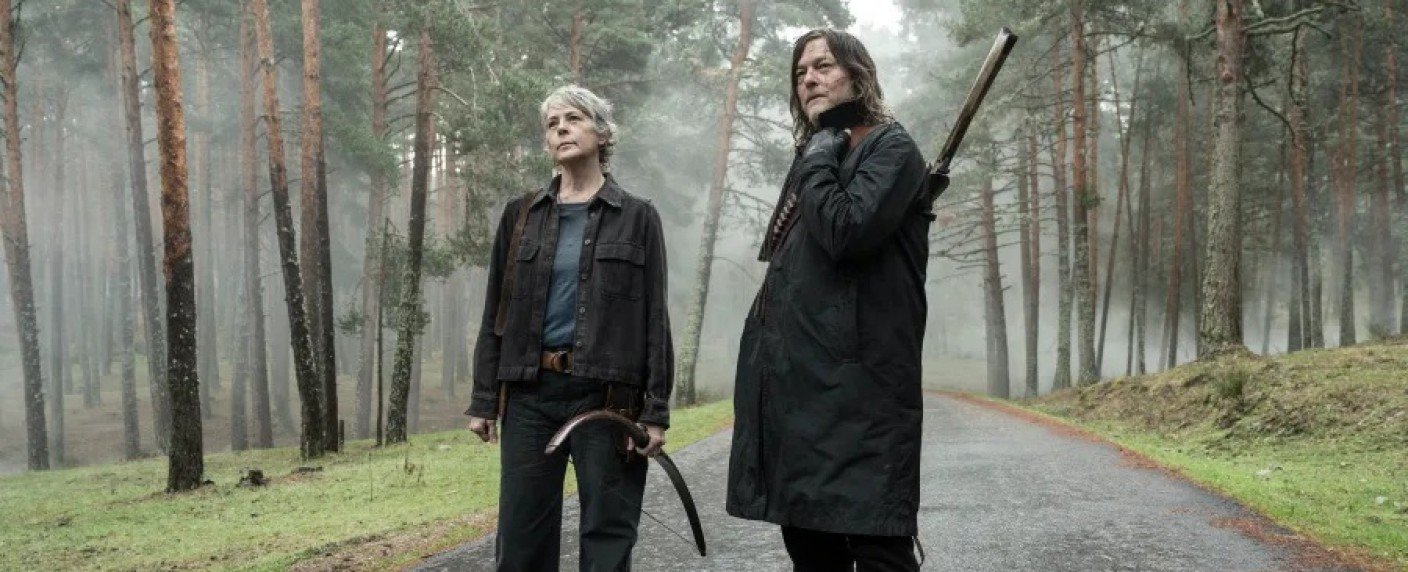 Daryl Dixon und Carol Peletier kämpfen in Spanien ums Überleben