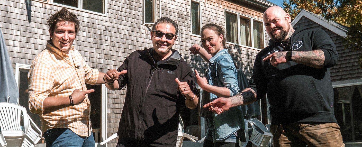 Vier Profiköche treten bei der Local Wild Food Challenge an