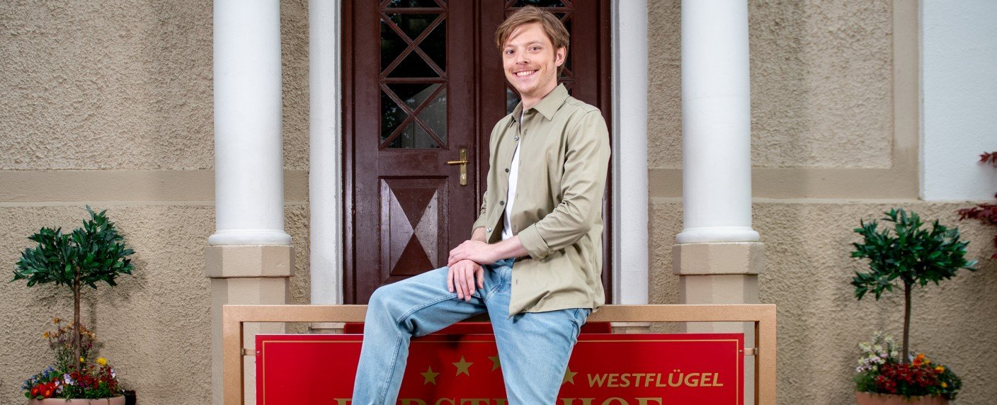 Lukas Leibe verstärkt den Hauptcast der ARD-Telenovela