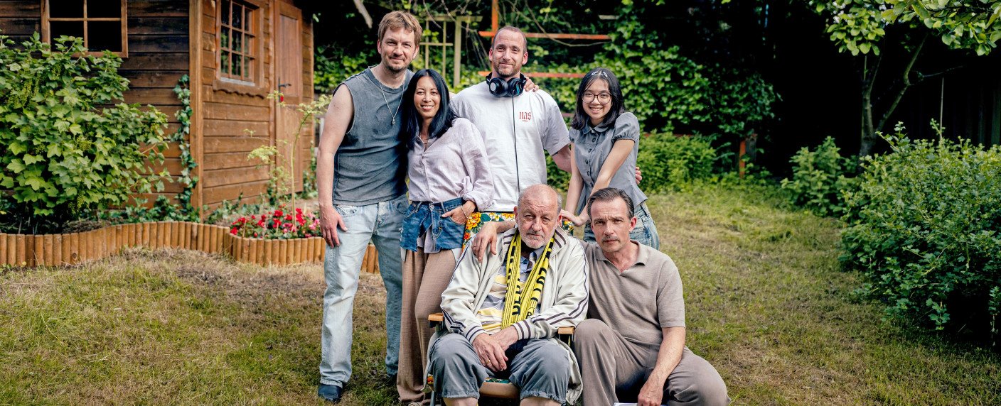 Johannes Kienast, Josefine Preuß, Axel Stein und Minh-Khai Phan-Thi im Cast Johannes Kienast, Josefine Preuß, Axel Stein und Minh-Khai Phan-Thi im Cast