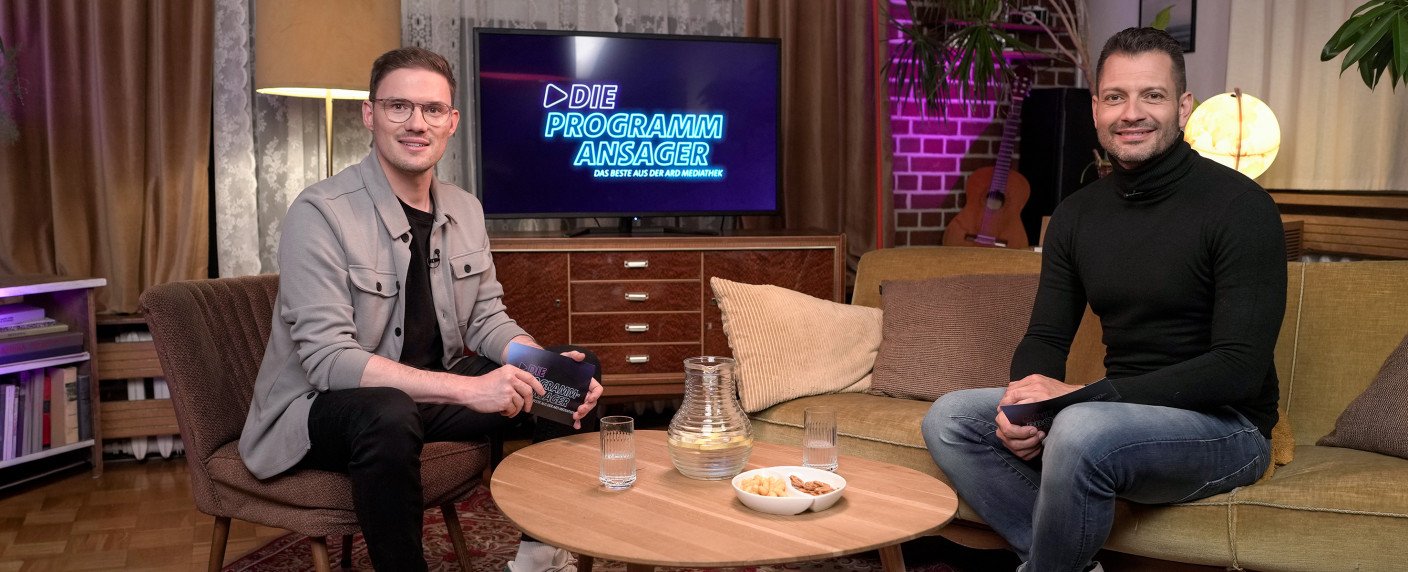 Peter Heller und Stefan Bernschein stellen Highlights der ARD Mediathek vor