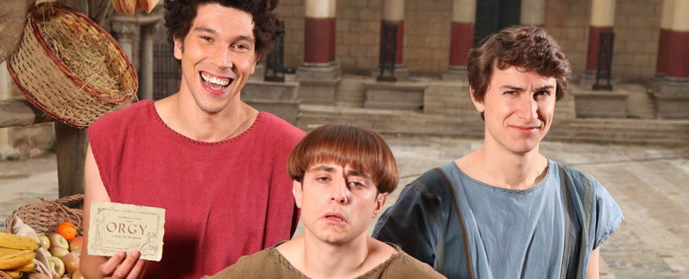 Drei Junggesellen machen das antike Rom unsicher