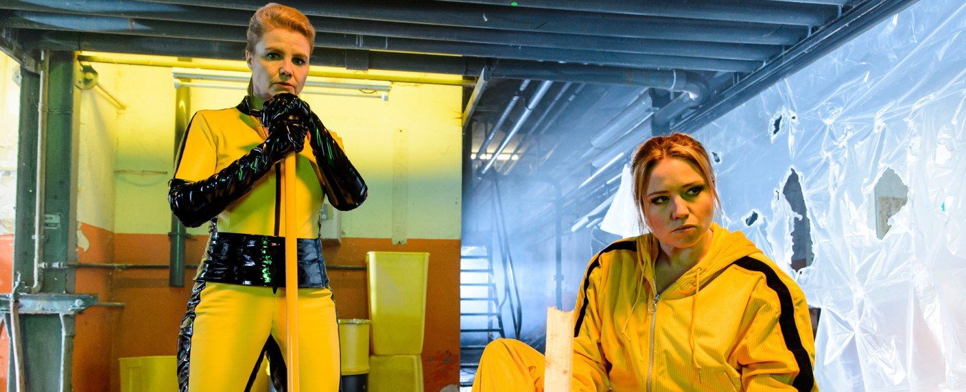 Mit Annette und Caroline Frier, Joyce Ilg, Diana Amft und Gisela Schneeberger