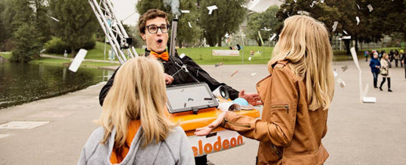 Neue Auflockerung zwischen den Sendungen