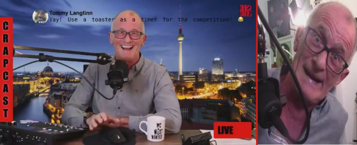 Ray Cokes (“MTV’s Most Wanted”) does a live show on Facebook – VJ-Legende broadcasts twice a week from Berlin