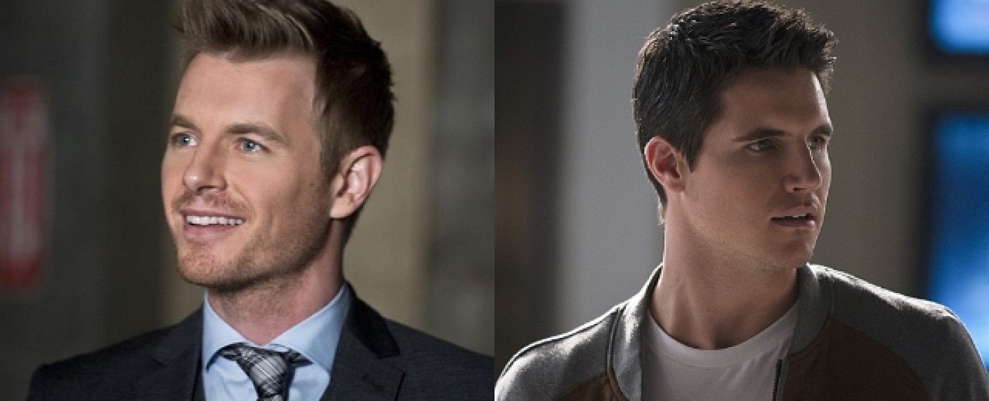 Rick Cosnett und Robbie Amell lassen sich erneut in Central City blicken