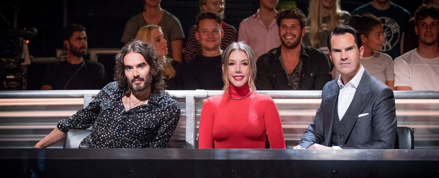 Verbale Duelle mit Jimmy Carr, Russell Brand und Katherine Ryan