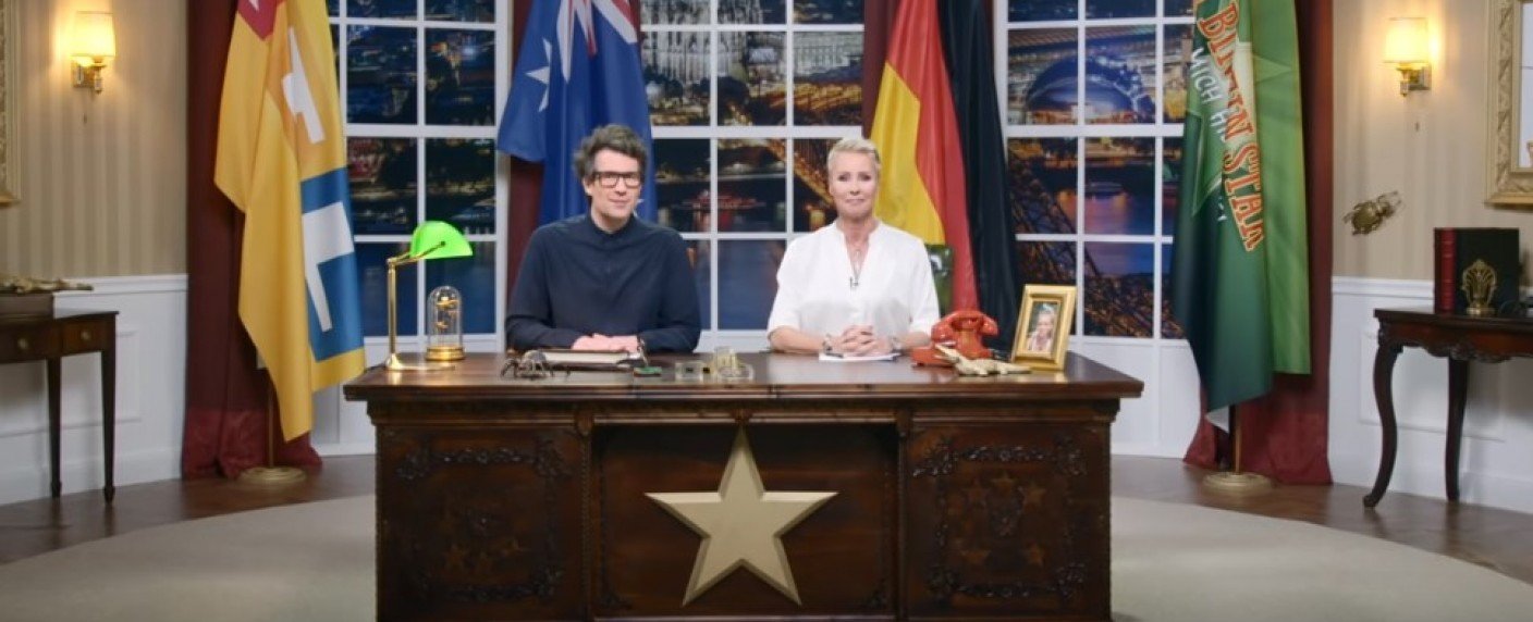 Daniel Hartwich und Sonja Zietlow halten Neujahrsansprache