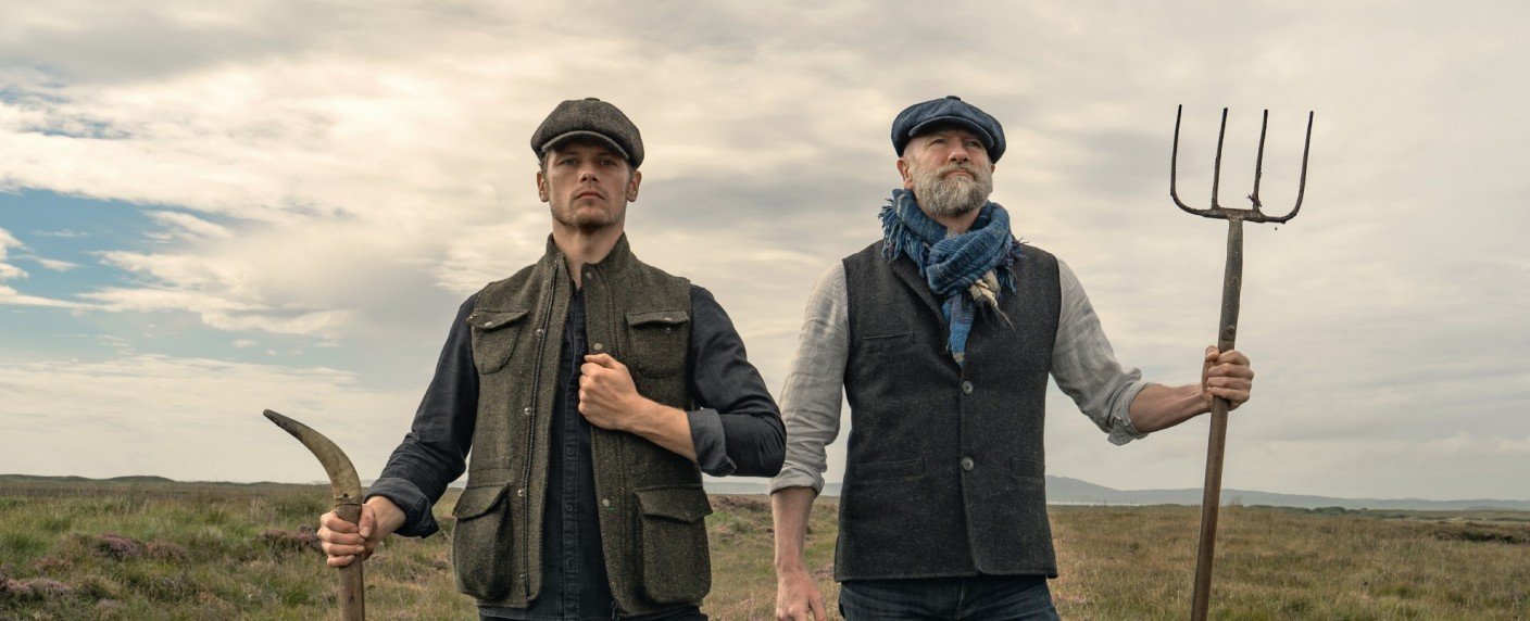 Sam Heughan und Graham McTavish mit rustikalem Roadtrip durch Schottland