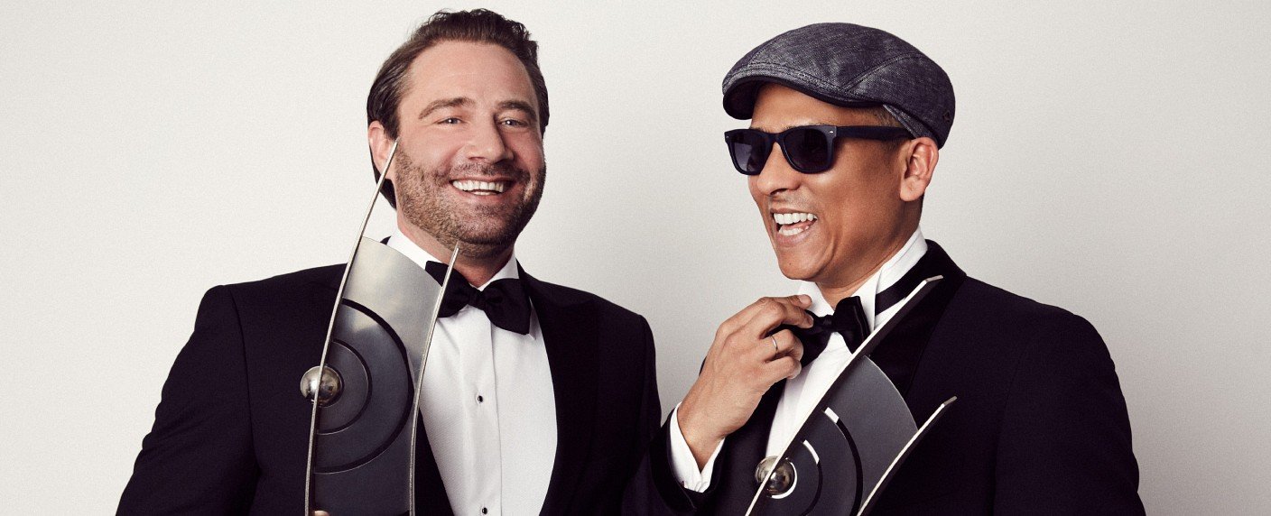 Musiker-Duo führt durch Preisverleihung