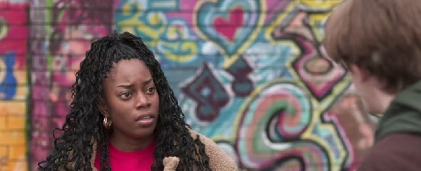 Junge Frau zwischen den Kulturen in Süd-London