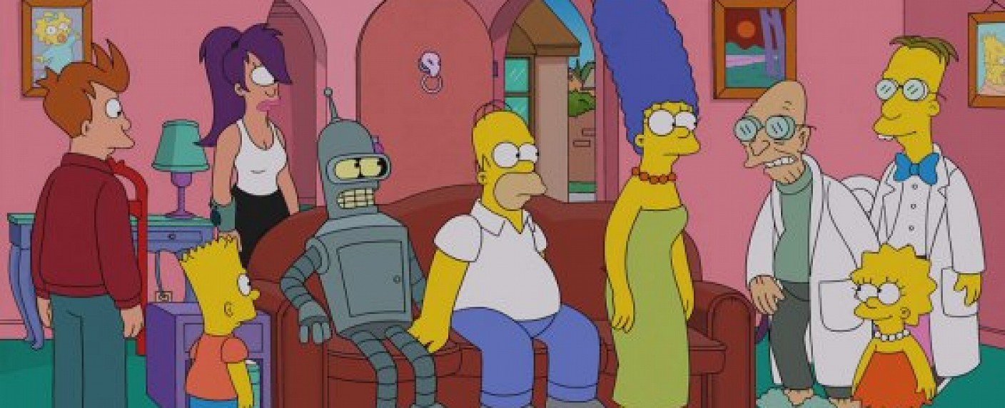 "Die Simpsons" treffen die "Futurama"-Crew
