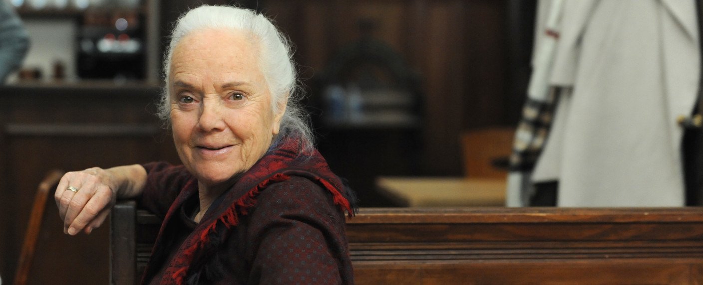 Ursula Erber steigt zu ihrem 92. Geburtstag aus