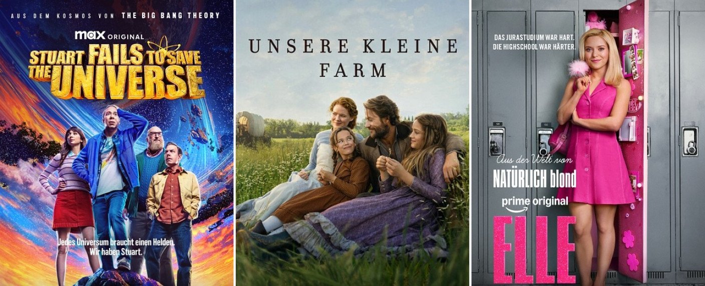 Von "Stuart Fails to Save the Universe" bis "Unsere kleine Farm", von "Elle" bis "The Westies" Von "Stuart Fails to Save the Universe" bis "Unsere kleine Farm", von "Elle" bis "The Westies"