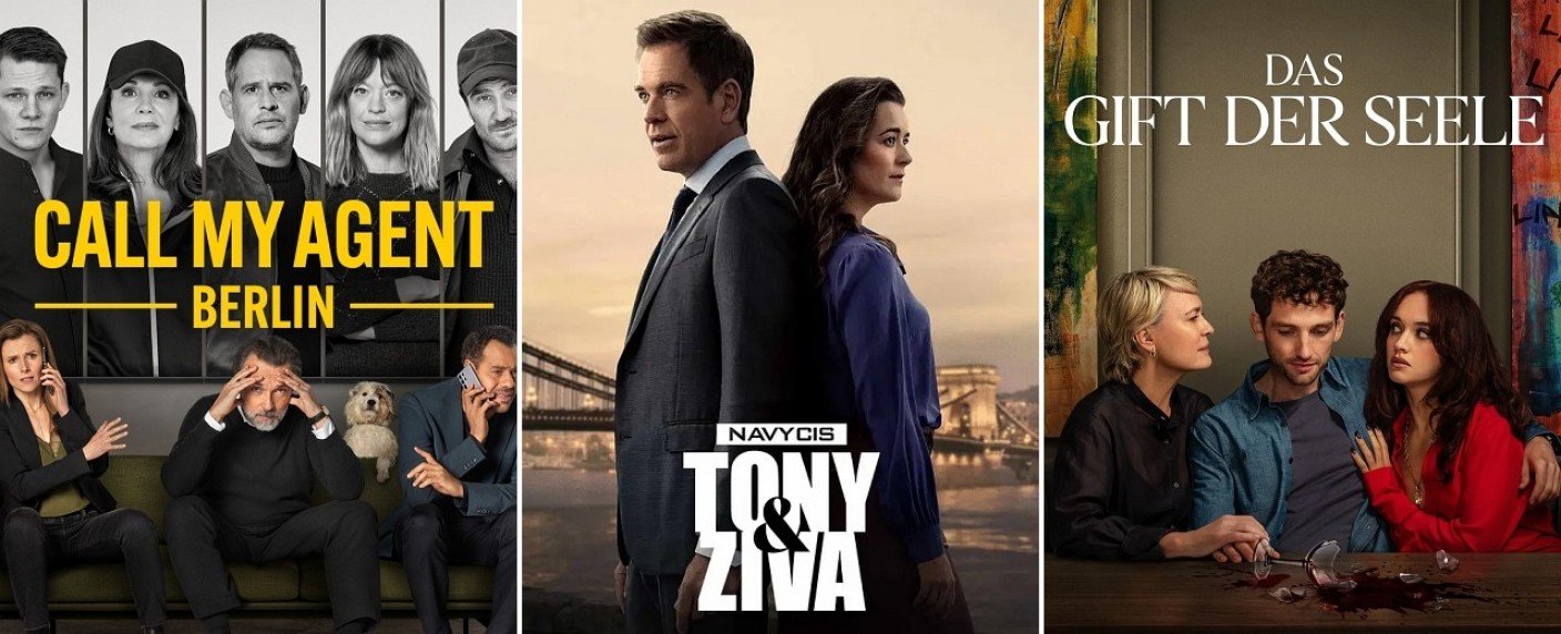 Von "Navy CIS: Tony & Ziva" bis "Call My Agent Berlin", von "Das Gift der Seele" bis "Miss Austen"