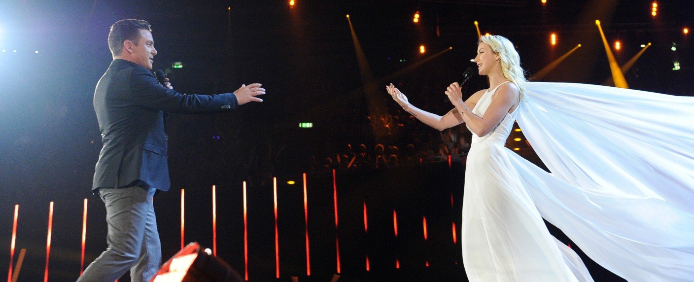 Anna-Carina Woitschack und Stefan Mross geben sich das Jawort