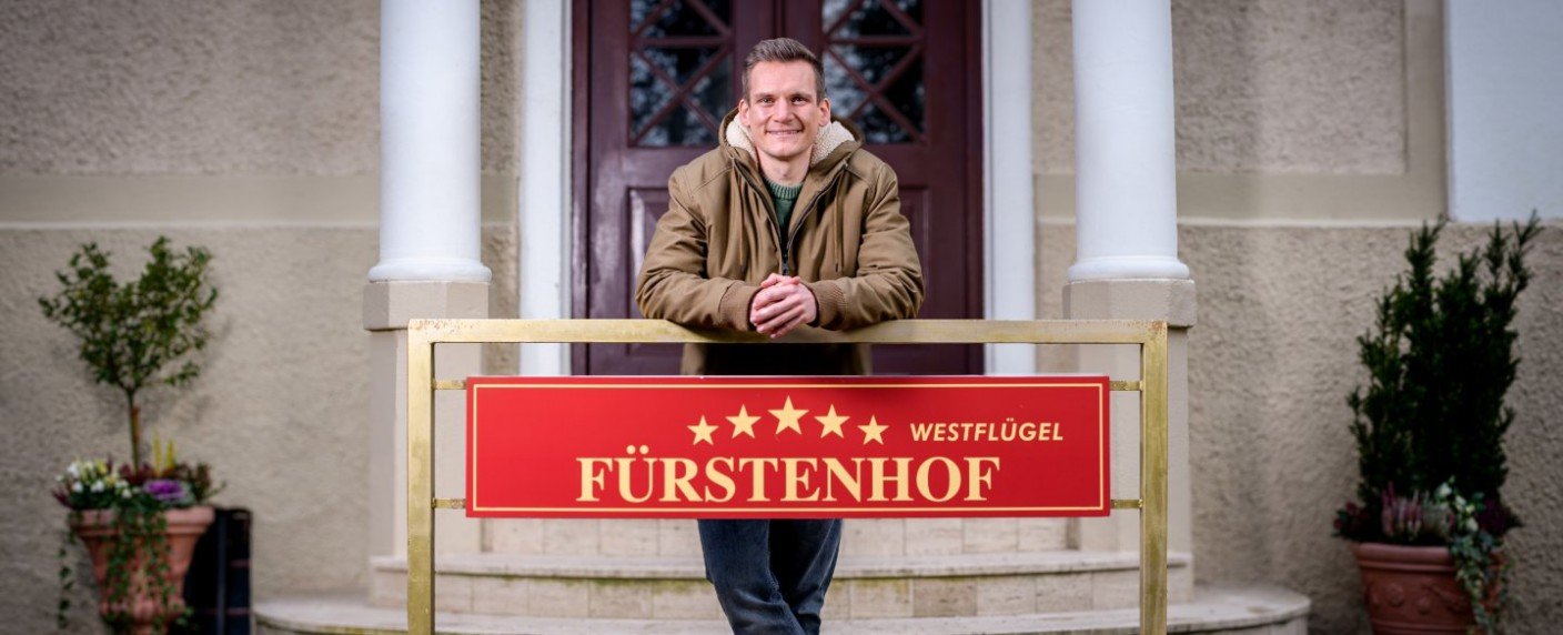 Frederik Bott und Krista Birkner schlagen am Fürstenhof auf
