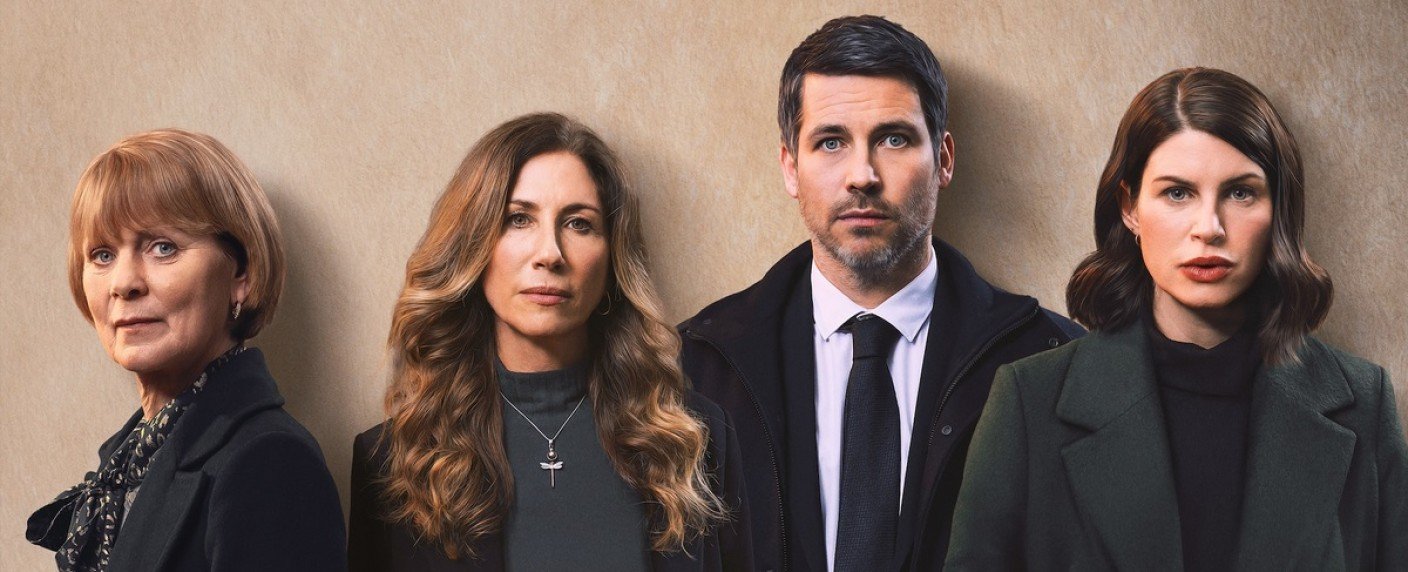 Rob-James Collier und Samantha Bond gehen unter die Erbschleicher