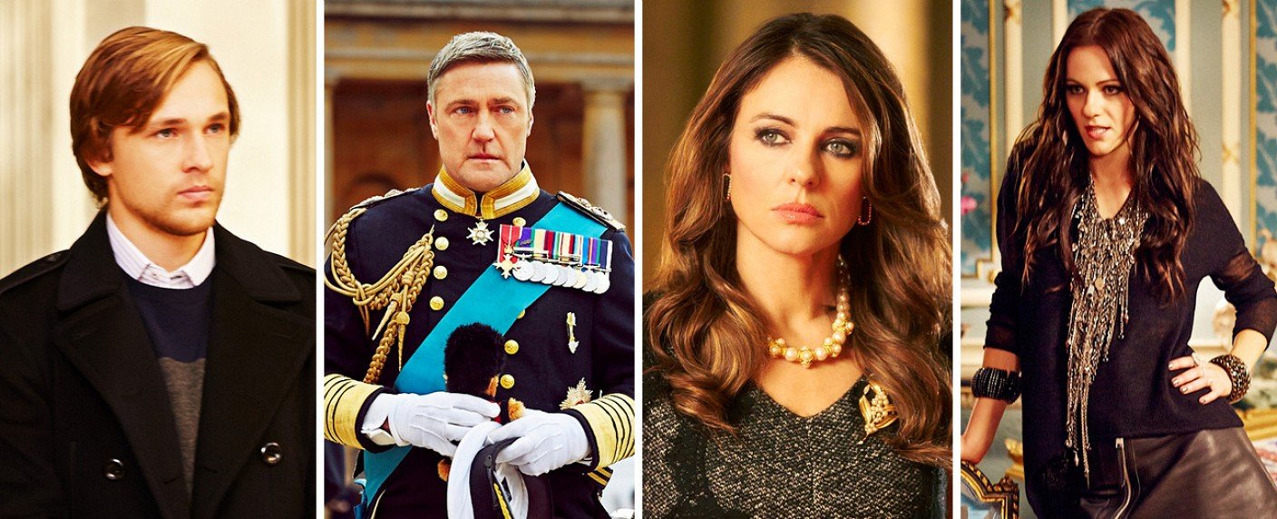 Wo wurde die Serie The Royals gedreht?