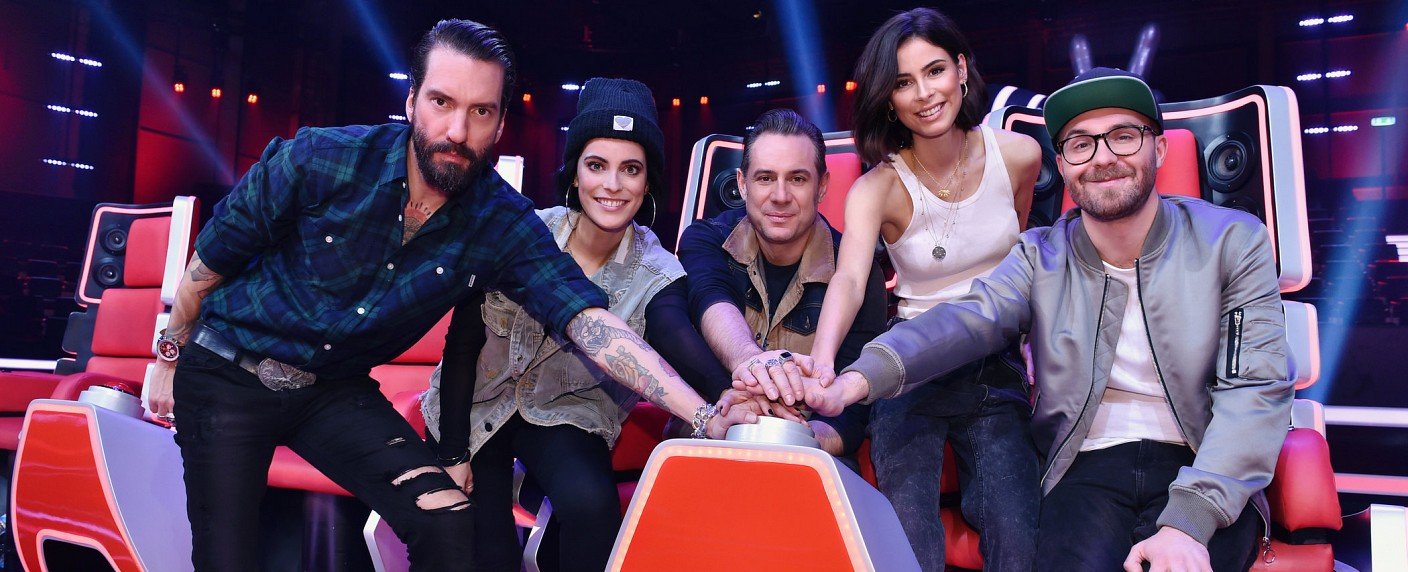 Mark Forster, Lena, The BossHoss und Stefanie Kloß als Coaches