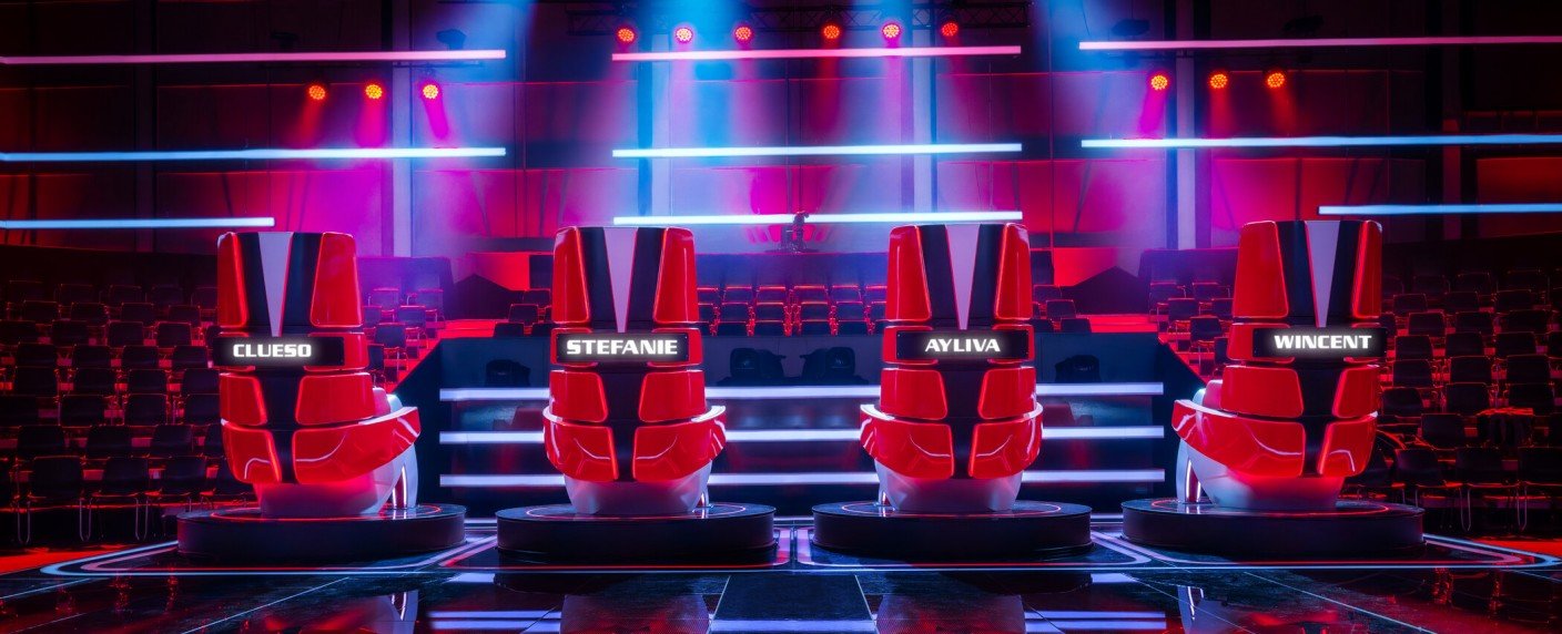 Zwei alte Bekannte und zwei Neulinge buzzern für die Talente