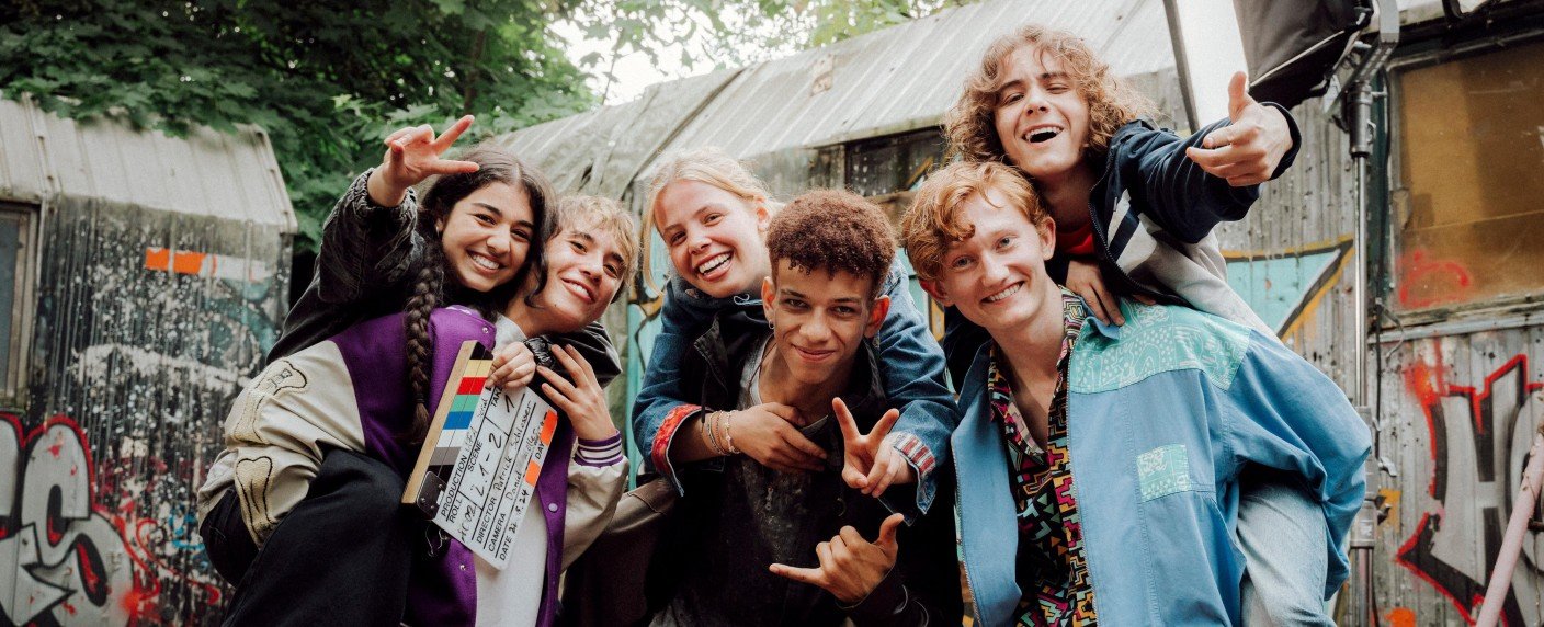 In Berlin entstehen "Gute Zeiten, wilde Zeiten" in einem Skaterpark