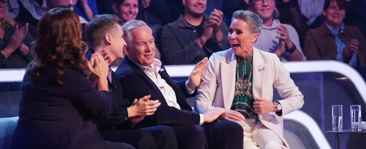 Sonja Zietlow, Till Reiners, Katarina Witt und Johannes B. Kerner spielen um die Million