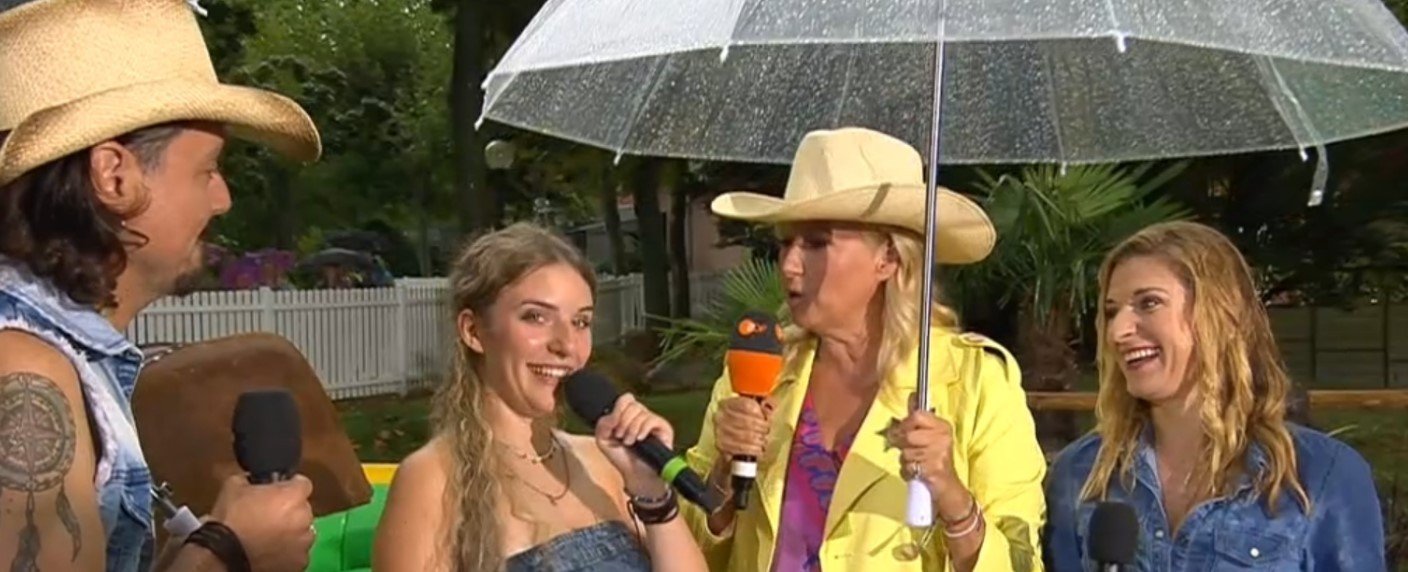 Andrea Kiewels "Wilder, wilder Westen" fällt nasser aus als geplant