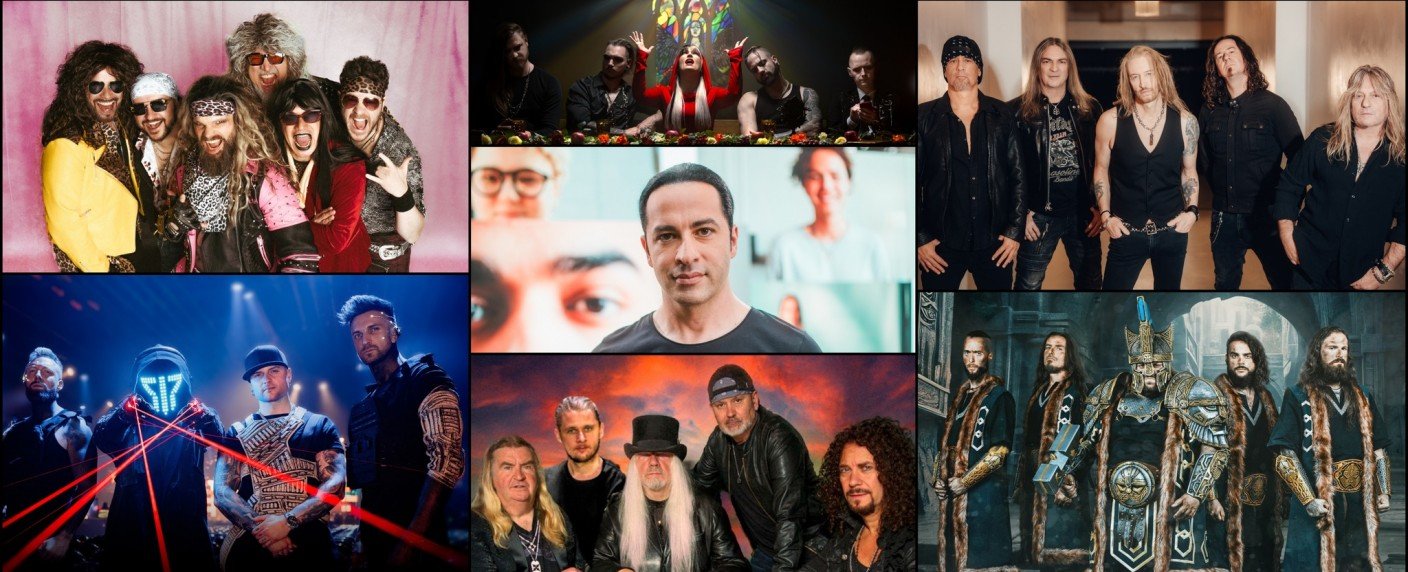 The Sweet, The Rasmus, Gotthard, Battle Beast und viele weitere internationale Rockbands