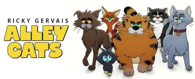 "Alley Cats": Ricky Gervais' schräge Animationsserie erhält Starttermin