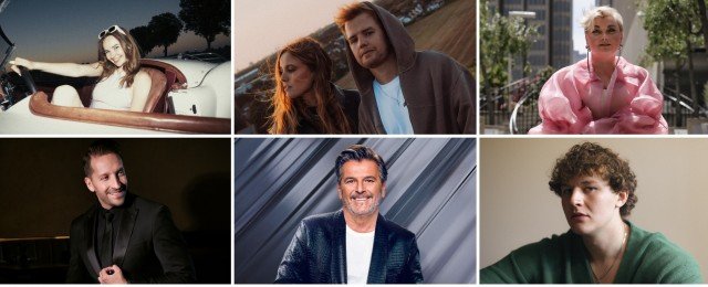 Thomas Anders, Nik P. und Aleksandra Bechtel singen mit